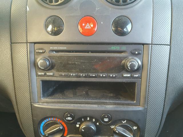 KL1TD66636B552905 - 2006 CHEVROLET AVEO BASE ნაცრისფერი ფოტო 9