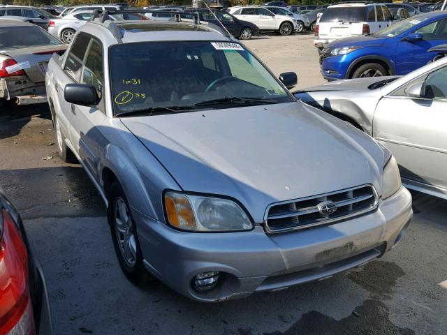 4S4BT62C037110970 - 2003 SUBARU BAJA SPORT SILVER photo 1