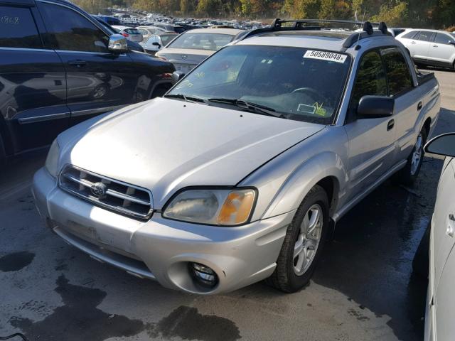 4S4BT62C037110970 - 2003 SUBARU BAJA SPORT SILVER photo 2