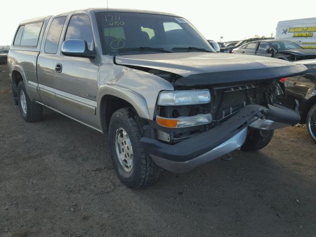 1GCEK19T61E319622 - 2001 CHEVROLET SILVERADO TAN photo 1