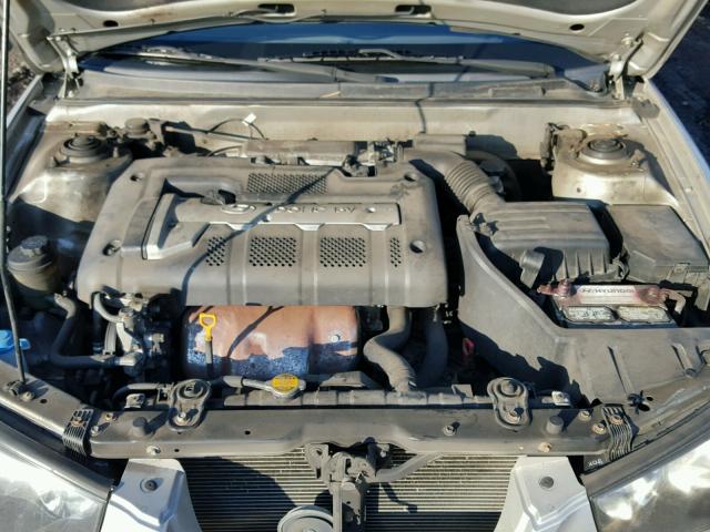 KMHDN45D72U274891 - 2002 HYUNDAI ELANTRA GL SILVER photo 7