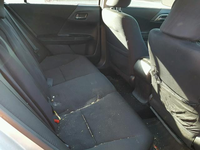 1HGCR2F32FA029407 - 2015 HONDA ACCORD LX SILVER photo 6