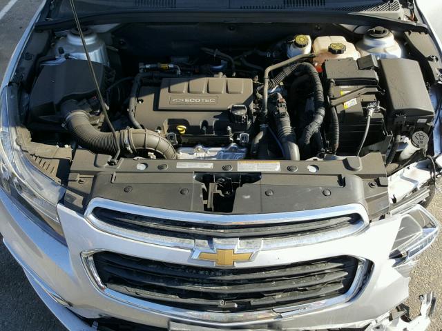 1G1PE5SB6G7224119 - 2016 CHEVROLET CRUZE LIMI SILVER photo 7