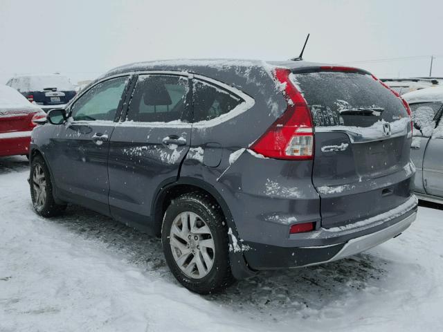 2HKRM4H71GH600026 - 2016 HONDA CR-V EXL GRAY photo 3