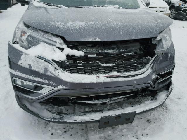 2HKRM4H71GH600026 - 2016 HONDA CR-V EXL 灰色 照片 9