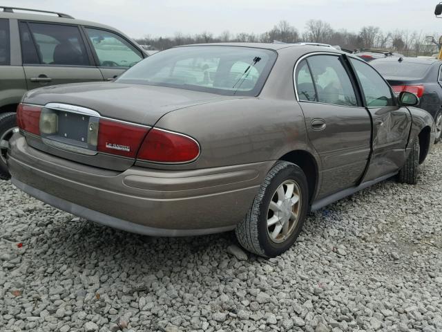 1G4HR54K33U192704 - 2003 BUICK LESABRE LI BROWN photo 4