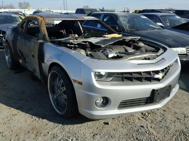 2G1FJ1EJ3B9143735 - 2011 CHEVROLET CAMARO SS SILVER photo 1