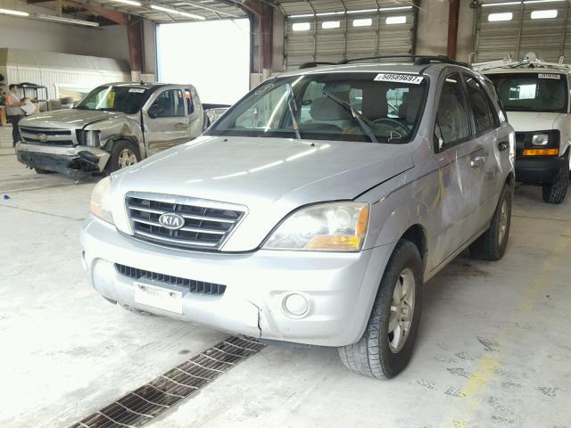 KNDJD736575703480 - 2007 KIA SORENTO EX SILVER photo 2