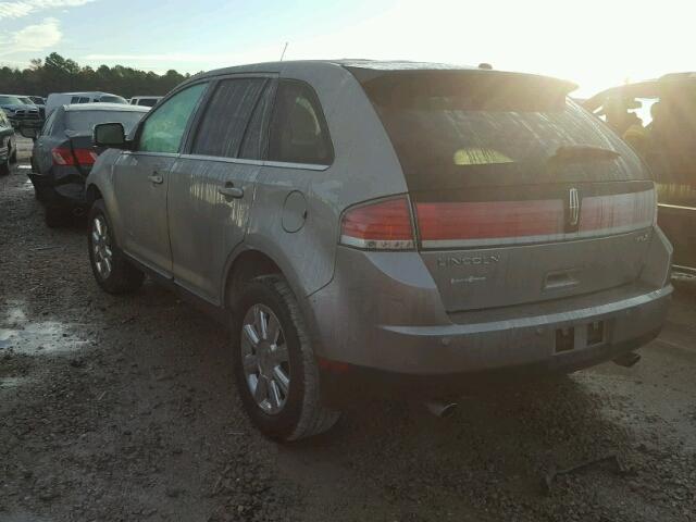 2LMDU68C78BJ36854 - 2008 LINCOLN MKX SILVER photo 3