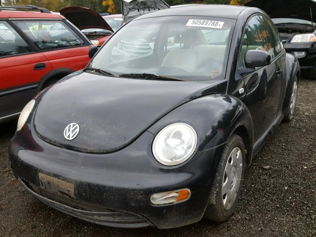 3VWBA21C4XM458865 - 1999 VOLKSWAGEN NEW BEETLE 黑色 照片 2