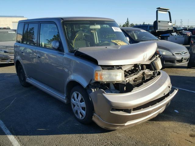 JTLKT324950210044 - 2005 TOYOTA SCION XB GRAY photo 1