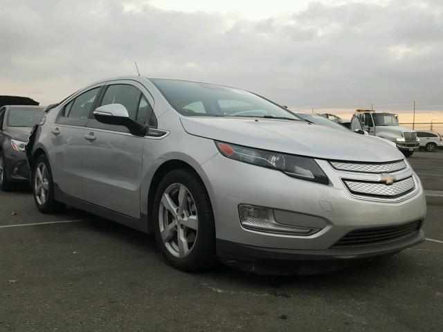 1G1RE6E45EU167003 - 2014 CHEVROLET VOLT SILVER photo 1