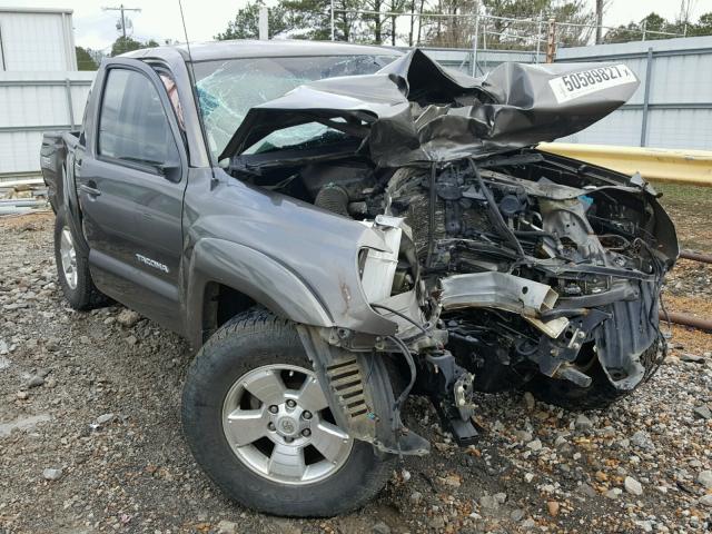 3TMLU4EN0AM049677 - 2010 TOYOTA TACOMA DOU BROWN photo 1