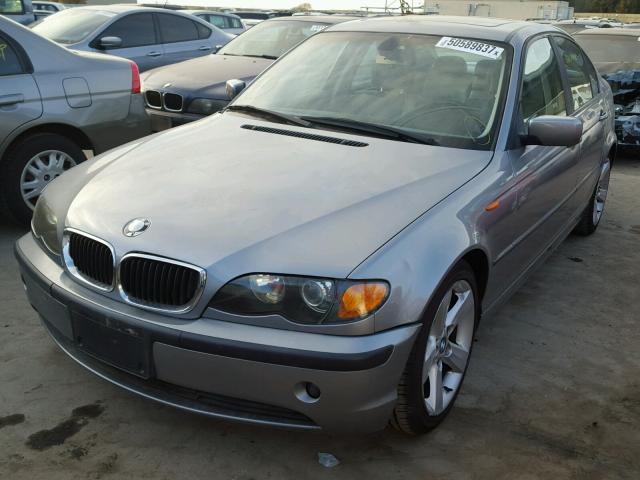 WBAET37464NJ84695 - 2004 BMW 325 I GRAY photo 2