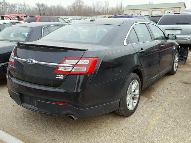 1FAHP2E95FG179949 - 2015 FORD TAURUS SEL BLACK photo 4