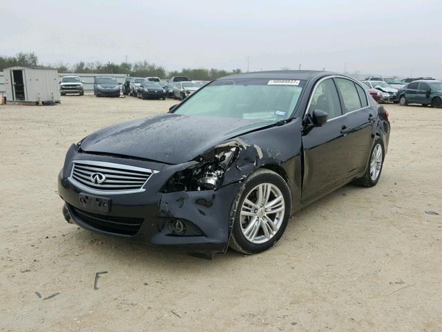 JN1CV6AP3CM932240 - 2012 INFINITI G37 BASE BLACK photo 2