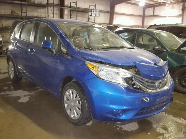 3N1CE2CPXEL410580 - 2014 NISSAN VERSA NOTE BLUE photo 1