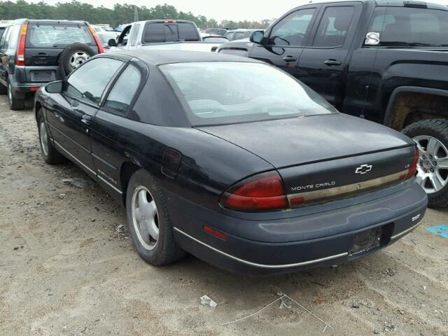 2G1WW12M2X9253697 - 1999 CHEVROLET MONTE CARL შავი ფოტო 3