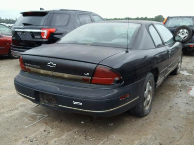 2G1WW12M2X9253697 - 1999 CHEVROLET MONTE CARL შავი ფოტო 4