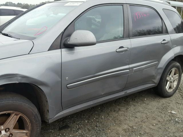 2CNDL63F066023852 - 2006 CHEVROLET EQUINOX LT GRAY photo 9