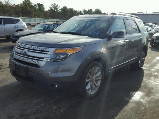 1FMHK8D86BGA77974 - 2011 FORD EXPLORER X CHARCOAL photo 2