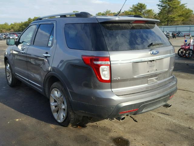 1FMHK8D86BGA77974 - 2011 FORD EXPLORER X CHARCOAL photo 3
