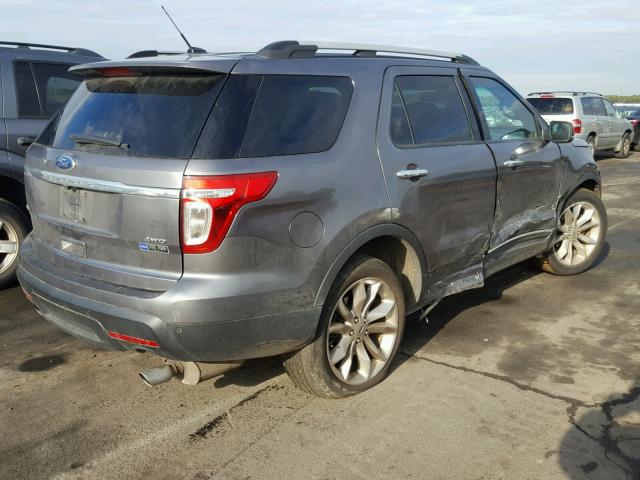 1FMHK8D86BGA77974 - 2011 FORD EXPLORER X CHARCOAL photo 4