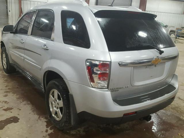 2CNDL33F596232121 - 2009 CHEVROLET EQUINOX LT GRAY photo 3