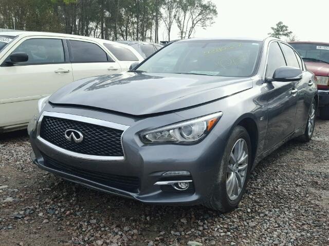 JN1CV7AP3GM201190 - 2016 INFINITI Q50 BASE Сірий фото 2