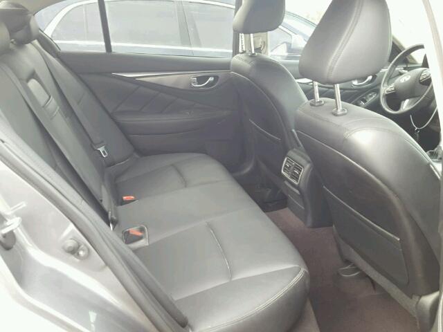 JN1CV7AP3GM201190 - 2016 INFINITI Q50 BASE Сірий фото 6