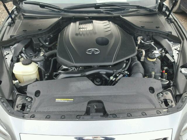 JN1CV7AP3GM201190 - 2016 INFINITI Q50 BASE Сірий фото 7