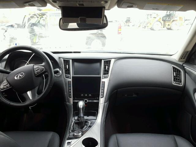 JN1CV7AP3GM201190 - 2016 INFINITI Q50 BASE Сірий фото 9