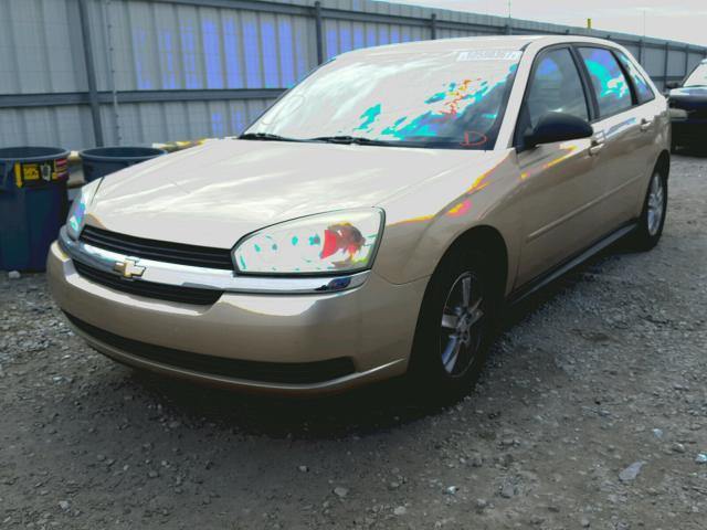 1G1ZT64844F220271 - 2004 CHEVROLET MALIBU MAX 米色 照片 2