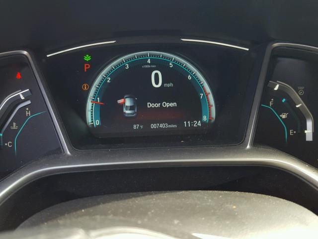 19XFC2F71HE059451 - 2017 HONDA CIVIC EX ლურჯი ფოტო 8