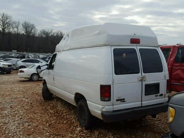 1FTNE14W79DA86697 - 2009 FORD ECONOLINE WHITE photo 3