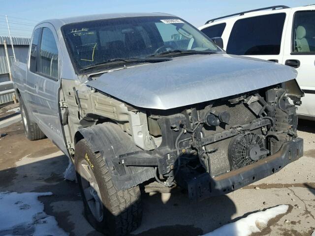 1N6AA06A86N528122 - 2006 NISSAN TITAN XE SILVER photo 1