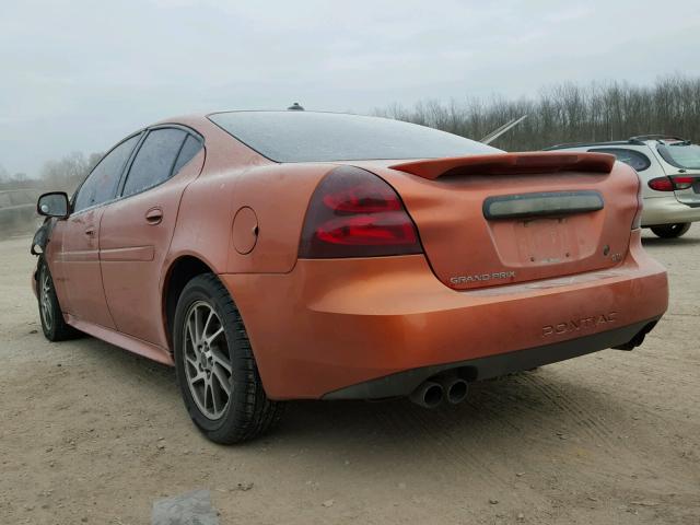 2G2WR544541310136 - 2004 PONTIAC GRAND PRIX Narıncı foto 3