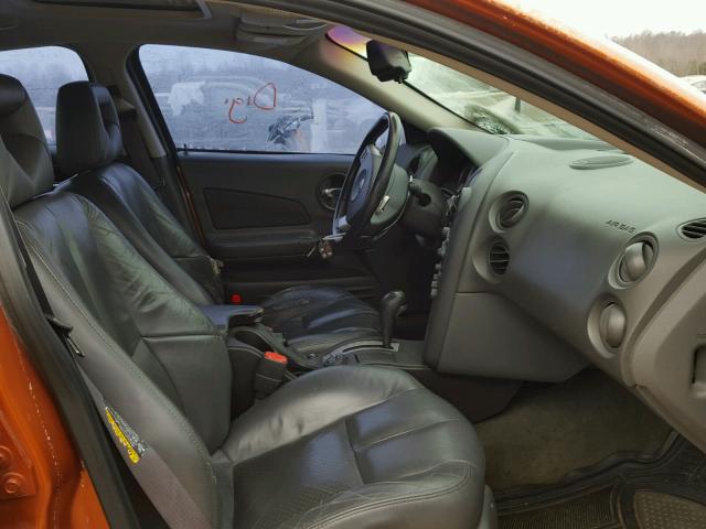 2G2WR544541310136 - 2004 PONTIAC GRAND PRIX ORANGE photo 5