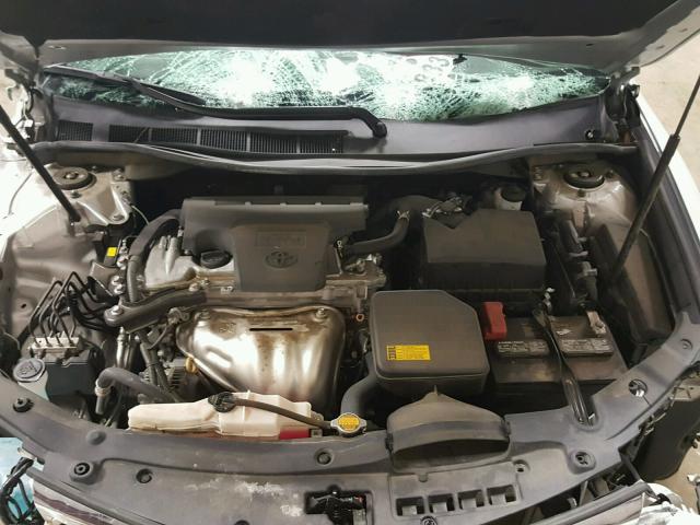 4T4BF1FK2ER355257 - 2014 TOYOTA CAMRY L SILVER photo 7