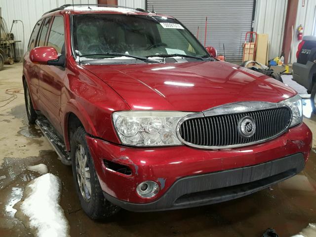 5GADT13S942326211 - 2004 BUICK RAINIER CX RED photo 1