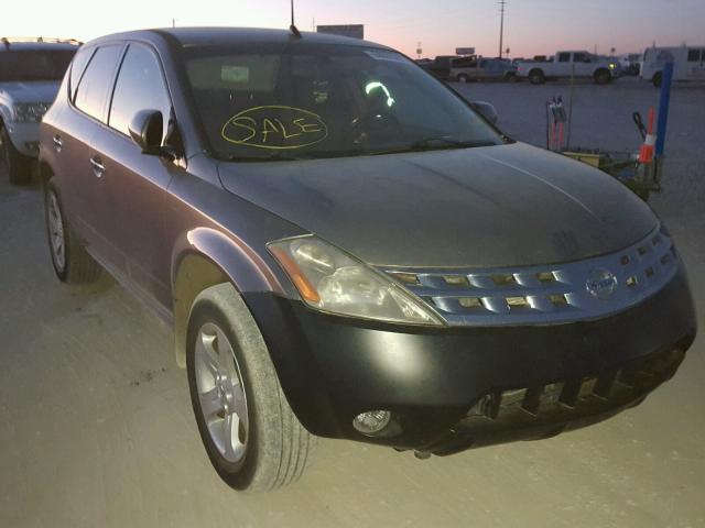 JN8AZ08T83W121437 - 2003 NISSAN MURANO SL BEIGE photo 1