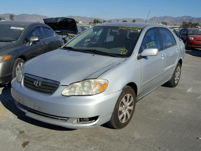 1NXBR32E66Z595197 - 2006 TOYOTA COROLLA CE SILVER photo 2