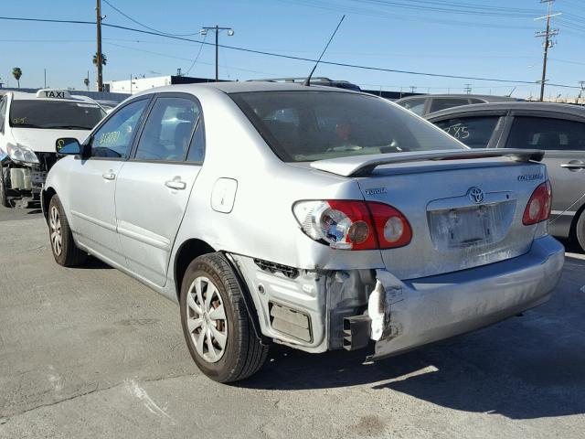 1NXBR32E66Z595197 - 2006 TOYOTA COROLLA CE SILVER photo 3