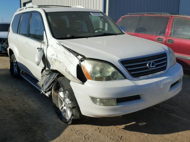 JTJBT20X950093419 - 2005 LEXUS GX 470 WHITE photo 1