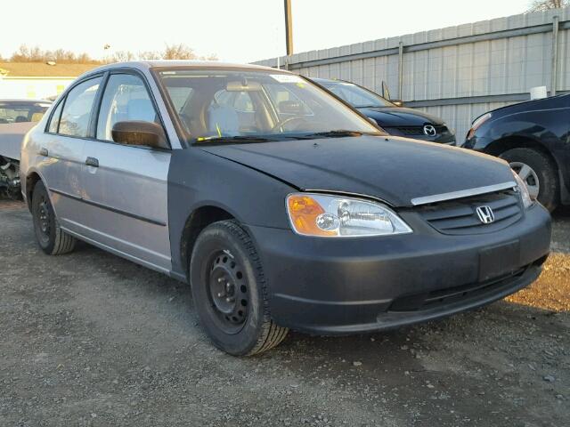 2HGES15221H549083 - 2001 HONDA CIVIC DX SILVER photo 1