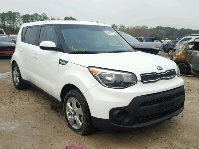 KNDJN2A2XH7480066 - 2017 KIA SOUL WHITE photo 1