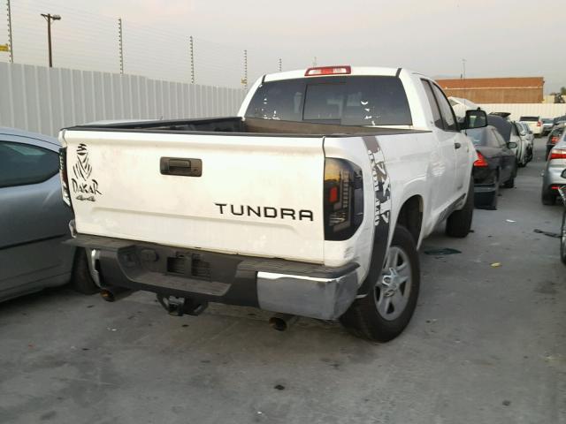 5TFUY5F19GX582429 - 2016 TOYOTA TUNDRA DOU WHITE photo 4