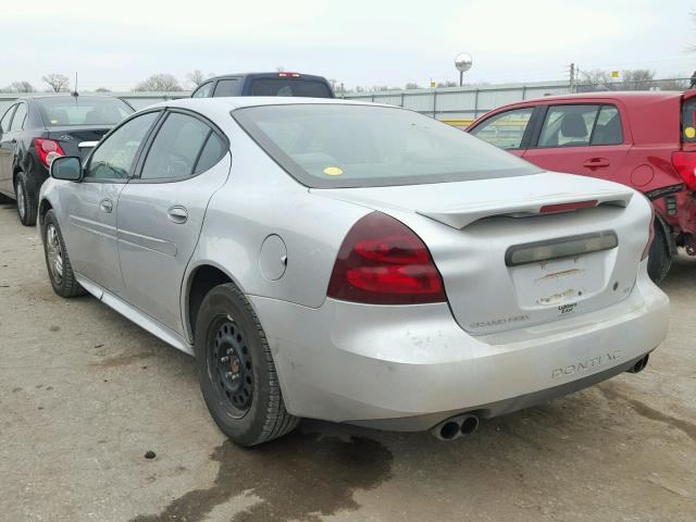 2G2WP522141188964 - 2004 PONTIAC GRAND PRIX SILVER photo 3