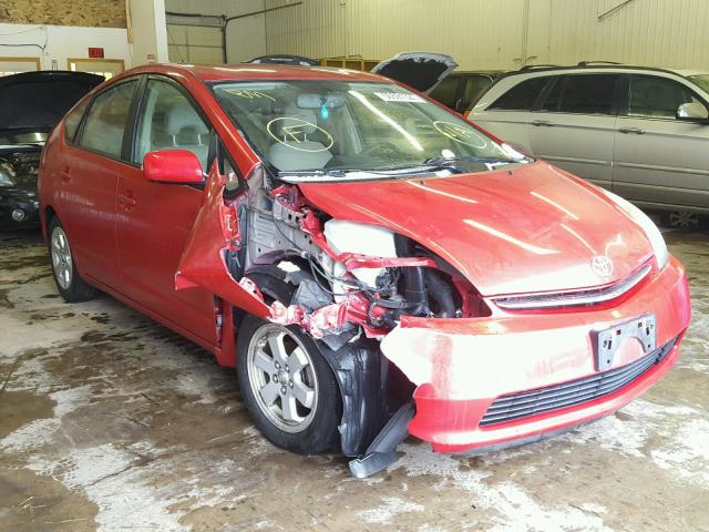 JTDKB20U967515693 - 2006 TOYOTA PRIUS RED photo 1