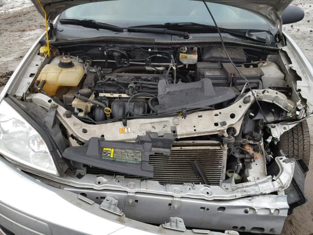 1FAFP34N47W270052 - 2007 FORD FOCUS ZX4 SILVER photo 7